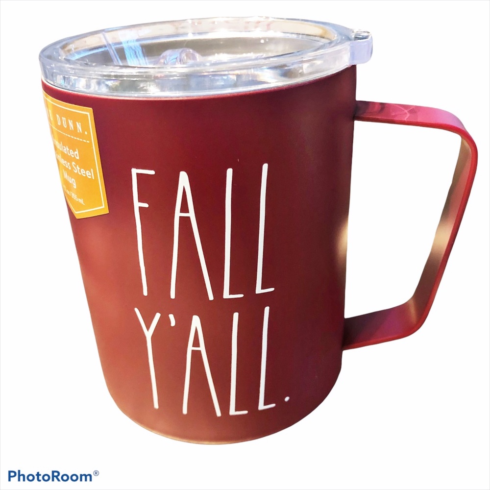 Rae Dunn FALL Y’ALL Stainless Steel Insulated Mug